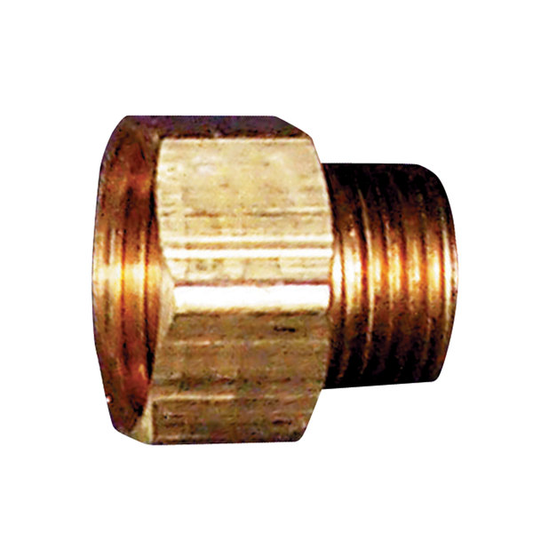 Midland Metal Midland Metal 30-183 Garden Hose Swivel FGH x Male Pipe Adapter - 3/4 in. x 1/2 in. 30-183